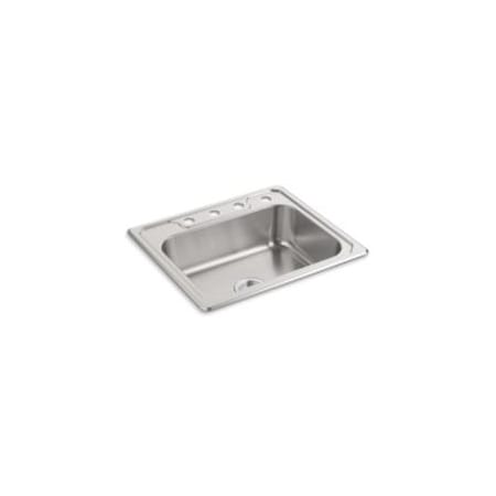 STERLING Middleton 25X22X7 Sgl Basin Sink 14710-4-NA